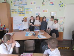 Ora de matematică în clasa a III-a „A”, diriginte Codrean Eugenia